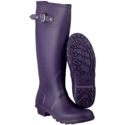 Cotswold Ladies Sandringham Buckled Welly Wellington Boot Pink -BreezeSole Shoes Store 19421 30006c