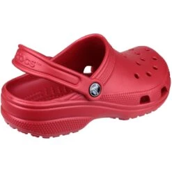 Crocs Ladies Classic Unisex Croslite Breathable Beach Clog Red -BreezeSole Shoes Store 21061 35446b