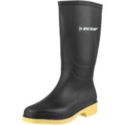 Dunlop Ladies Classic Dull Waterproof PVC Welly Wellington Boots -BreezeSole Shoes Store 22235 36033q