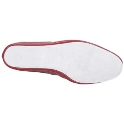 Cincasa Womens Mahon Slip On Soft Leather Slippers -BreezeSole Shoes Store cin001 red 04