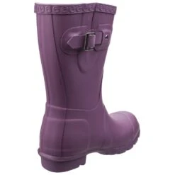 Cotswold Womens/Ladies Windsor Waterproof Calf-Height Wellington Boots -BreezeSole Shoes Store cot543 purple 03