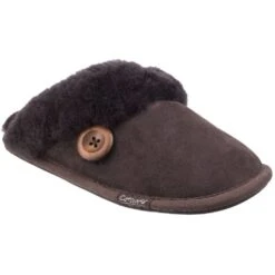 Cotswold Womens/Ladies Lechlade Sheepskin Lined Premium Mule Slippers