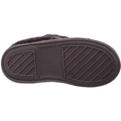 Cotswold Womens/Ladies Wotton Sheepskin Warm Premium Bootie Slippers -BreezeSole Shoes Store cot546 brown 07