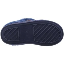 Cotswold Womens/Ladies Wotton Sheepskin Warm Premium Bootie Slippers -BreezeSole Shoes Store cot546 navy 07