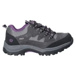 Cotswold Womens Oxerton Wicking Breathable Walking Shoes -BreezeSole Shoes Store cot636 grey 04