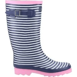 Cotswold Womens Chilson Memory Foam Wellington Boots -BreezeSole Shoes Store cot726 stripe 02