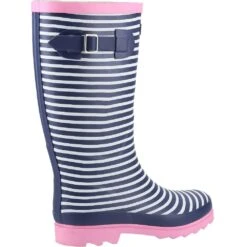 Cotswold Womens Chilson Memory Foam Wellington Boots -BreezeSole Shoes Store cot726 stripe 03