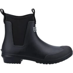 Cotswold Womens Grovsner Waterproof Short Wellingtons -BreezeSole Shoes Store cot740 black 04