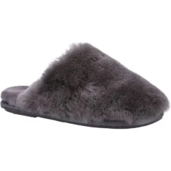 Cotswold Womens Salperton Sheepskin Fur Mule Slippers