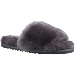 Cotswold Womens Westfield Sheepskin Fur Mule Slippers