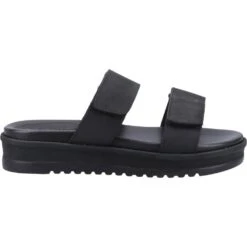 Cotswold Womens Northleach Mule Leather Sandals -BreezeSole Shoes Store cot767 black 04