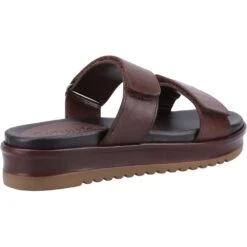 Cotswold Womens Northleach Mule Leather Sandals -BreezeSole Shoes Store cot767 brown 02