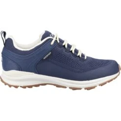 Cotswold Womens Compton Breathable Waterproof Walking Shoes -BreezeSole Shoes Store cot775 navy 04