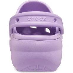 Crocs Womens Classic Platform Breathable Clog Sandals -BreezeSole Shoes Store crc305 orchid 04