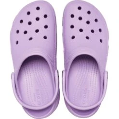 Crocs Womens Classic Platform Breathable Clog Sandals -BreezeSole Shoes Store crc305 orchid 06