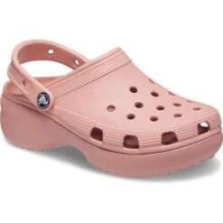 Crocs Womens Classic Platform Breathable Clog Sandals -BreezeSole Shoes Store crc305 pblus 01