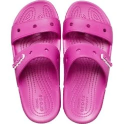 Crocs Womens Classic Beach Lightweight Summer Sliders -BreezeSole Shoes Store crc328 fuchfu 06