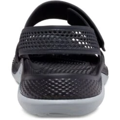 Crocs Womens LiteRide 360 Lightweight Summer Sandals -BreezeSole Shoes Store crc365 blkgy 03