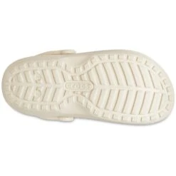 Crocs Womens Classic Lined Neo Puff Funnel Neck Clogs -BreezeSole Shoes Store crc383 bone 04 1
