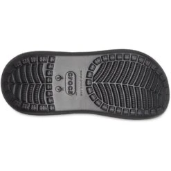 Crocs Womens Classic Crush Breathable Quick Drying Clogs -BreezeSole Shoes Store crc386 black 05