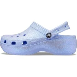 Crocs Womens Classic Platform Glitter Clog Sandals -BreezeSole Shoes Store crc408 moonjy 06