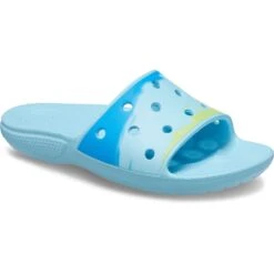 Crocs Womens Classic Ombre Cushioned Sliders