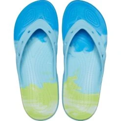 Crocs Womens Classic Ombre Lightweight Flip Flops -BreezeSole Shoes Store crc428 arctic 04