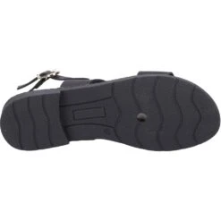 Divaz Womens Mia Vegan Friendly Sandals -BreezeSole Shoes Store div162 black 03