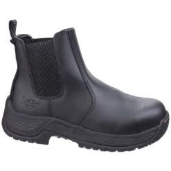 Dr Martens Mens & Womens Drakelow Steel Toe Cap Chelsea Safety Boots -BreezeSole Shoes Store dm251 black 03