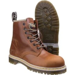 Dr Martens Mens & Womens Icon 7B10 High-Cut Steel Toe Cap Safety Boots