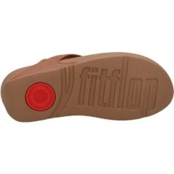 FitFlop Womens Lulu Leather Toe Post Flip Flops Sandals -BreezeSole Shoes Store fit030 lttan 03