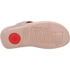 FitFlop Womens Lulu Leather Toe Post Flip Flops Sandals -BreezeSole Shoes Store fit030 rosegd 04