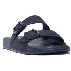FitFlop Womens IQUSHION Adjustable Buckle Sliders