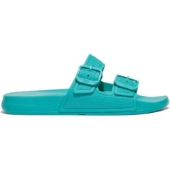 FitFlop Womens IQUSHION Adjustable Buckle Sliders -BreezeSole Shoes Store fit044 tahiti 04