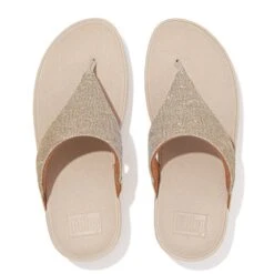 Fitflop Womens Lulu Glitz Adjustable Buckle Toe Post Sandals -BreezeSole Shoes Store fit066 675 05