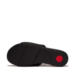 Fitflop Womens Gracie Leather Summer Beach Slides Sliders -BreezeSole Shoes Store fit067 090 03