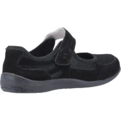 Fleet & Foster Womens Morgan Touch Fastening Mary Jane Shoes -BreezeSole Shoes Store fle111 black 03