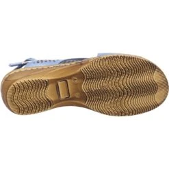 Fleet & Foster Womens Judith Open Toe Leather Sandals -BreezeSole Shoes Store fle122 blue 03