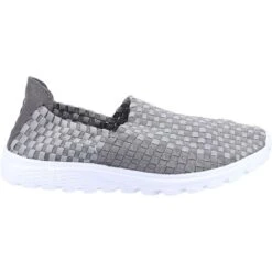 Fleet & Foster Womens Sharon Casual Sports Summer Shoes -BreezeSole Shoes Store fle135 grey 02