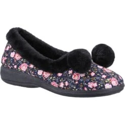 Fleet & Foster Womens Goldfinch Fleece Lined Slippers