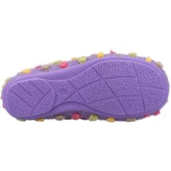 Fleet & Foster Womens Snowberry Faux Fur Lined Slippers -BreezeSole Shoes Store fle147 purple 03