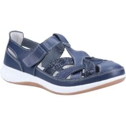 Fleet & Foster Womens Hayley Mary Jane Shoes -BreezeSole Shoes Store fle155 navy 01