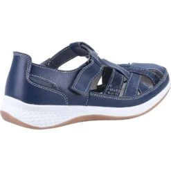 Fleet & Foster Womens Hayley Mary Jane Shoes -BreezeSole Shoes Store fle155 navy 02