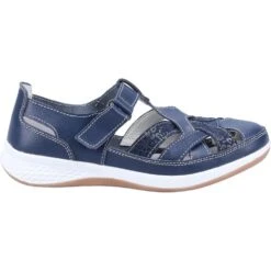 Fleet & Foster Womens Hayley Mary Jane Shoes -BreezeSole Shoes Store fle155 navy 04