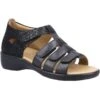 Fleet & Foster Womens Julie Memory Foam Leather Sandals