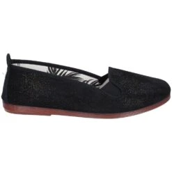 Flossy Womens Dosier Slip On Ballerina Sparkle Pump Shoes -BreezeSole Shoes Store flo018 black 03