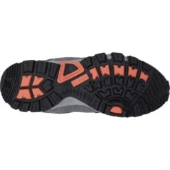 Hi Tec Womens Auckland Lite Leather Walking Shoes -BreezeSole Shoes Store hit085 corgry 04