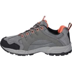 Hi Tec Womens Auckland Lite Leather Walking Shoes -BreezeSole Shoes Store hit085 corgry 05