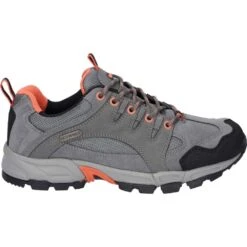 Hi Tec Womens Auckland Lite Leather Walking Shoes -BreezeSole Shoes Store hit085 corgry 06
