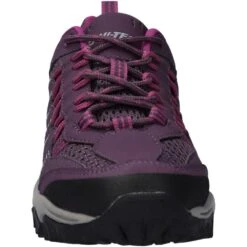Hi Tec Womens Jaguar Lightweight Walking Shoes -BreezeSole Shoes Store hit095 plumfu 03